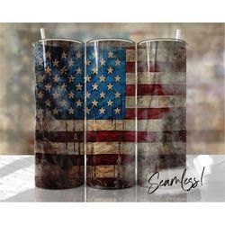 usa flag tumbler wrap seamles tumbler template for men