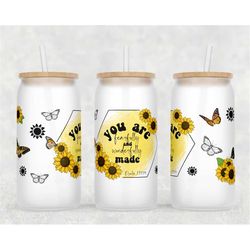 fearfully and wonderfully made glass can wrap