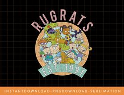 rugrats established 1991 group shot png, sublimate, digital print