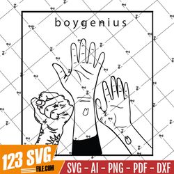 boygenius line art music band svg – boygenius rock band svg png eps dxf pdf, cricut file