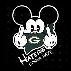 green bay packers haters gonna hate svg, sport s