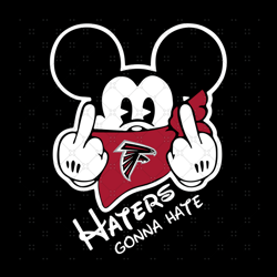 atlanta falcons haters gonna hate svg, sport svg