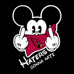 arizona cardinals haters gonna hate svg, sport s