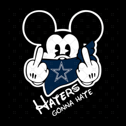 dallas cowboys haters gonna hate svg, sport svg,