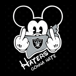 las vegas raiders haters gonna hate svg, sport s