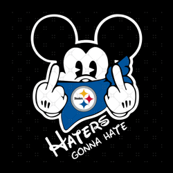 pittsburgh steelers haters gonna hate svg, sport