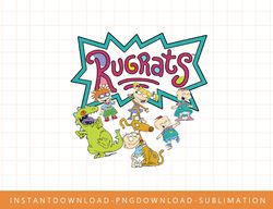 rugrats group play time logo png, sublimate, digital print