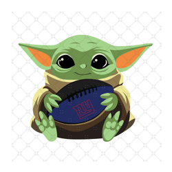 new york giants baby yoda svg, sport svg, new yo