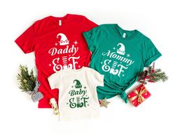 daddy elf christmas shirt, mommy elf christmas