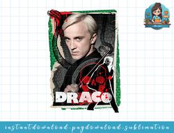 harry potter draco malfoy photo collage png, sublimate, digital download