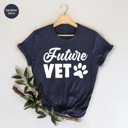 vet tech student shirt, vet tech week gifts, future vet shirts, vet graduation gifts, vet tech sweatshirt, paw print gra