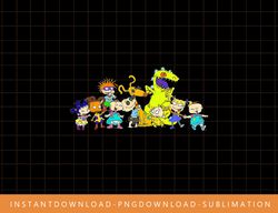 rugrats group shot line up png, sublimate, digital print