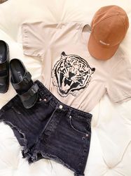 tiger tshirts, tiger face, majestic tiger, wild