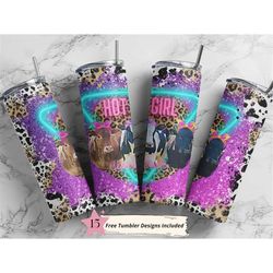 20oz skinny tumbler hot girl summer vibes sublimation