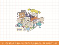 rugrats happy group shot logo png, sublimate, digital print