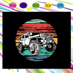 jeep off road svg, retro 70s off road svg, jeep lover,jeep svg, jeep shirt, for silhouette, files for cricut, svg, dxf,