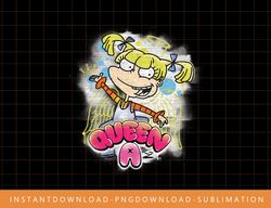 rugrats queen a for angelica png, sublimate, digital print