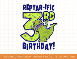 rugrats reptar 3rd birthday png, sublimate, digital print