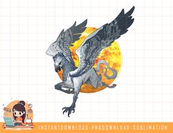 harry potter hippogriff over the moon png, sublimate, digital download