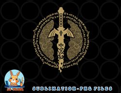 the legend of zelda tears of the kingdom master sword logo png, digital download copy