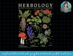 harry potter herbology herb reference grid png, sublimate, digital download