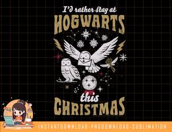 harry potter hogwarts for christmas poster png, sublimate, digital download