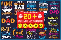 fathers day free t-shirt design bundle