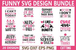 funny svg design bundle