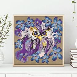 cross stitch pattern owl simple cross stitch