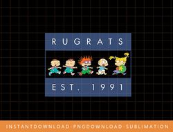 tommy hilfiger rugrats est. 1991 in blue box png, sublimate, digital print