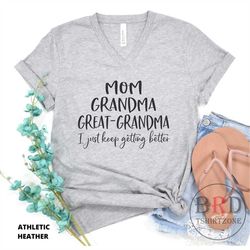 great grandma gift, pregnancy reveal, baby announcement, new great grandma, grandma mothers day mom grandma great grandm