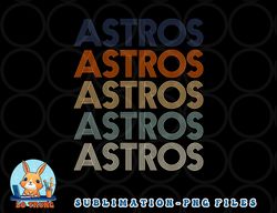 vintage astros name throwback retro apparel gift men women png, digital download copy