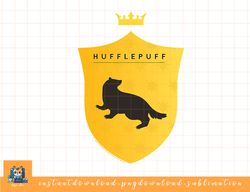 harry potter hufflepuff shield crest png, sublimate, digital download
