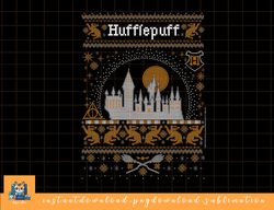harry potter hufflepuff ugly christmas sweater pattern png, sublimate, digital download