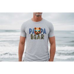 papa bear shirt, papa bear with sunglasses, gorgeous father sweatshirt, happy father's day shirt, father's day sweatshir