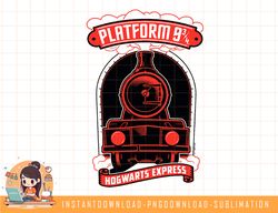 harry potter platform 9 34 hogwarts express png, sublimate, digital download