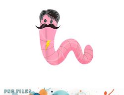 worm with a mustache james tom ariana reality png, digital download copy