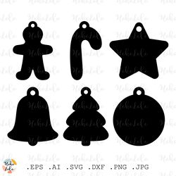 christmas ornaments svg, christmas tags svg, tags templates svg, tags cricut, tags clipart png, christmas tag dxf