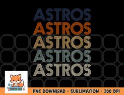 vintage astros name throwback retro apparel gift men women png, digital download copy