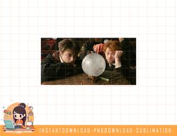 harry potter ron & harry crystal ball portrait png, sublimate, digital download