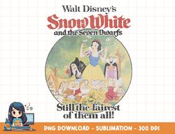 disney snow white still the fairest of them all png, sublimation, digital print