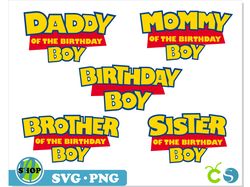 toy story birthday boy svg png family bundle | toy story t shirt svg, toy story svg, toy story png, toy story shirt svg