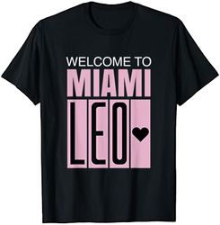 welcome to miami leo 10 - goat t-shirt
