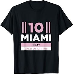 miami 10 goat t-shirt
