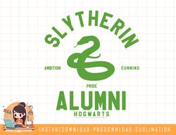 harry potter slytherin alumni logo png, sublimate, digital download