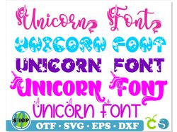 unicorn font bundle | unicorn font svg cricut, unicornfont otf, unicorn birthday svg, unicorn svg cricut, unicorn name