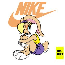 lola nike png, lola swoosh png, nike logo png, nike png, bunny png, lola bunny png digital file