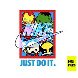 avengers nike png, superhero swoosh png, nike logo png, superhero png, avengers png, marvel png digital file