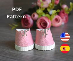 shoes for dolls, shoe pattern, doll clothing