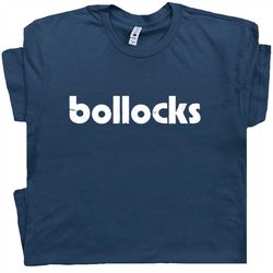 bollocks t shirt offensive t shirt saying adult humor rude pistols inappropriate crude vintage graphic tee retro novelty